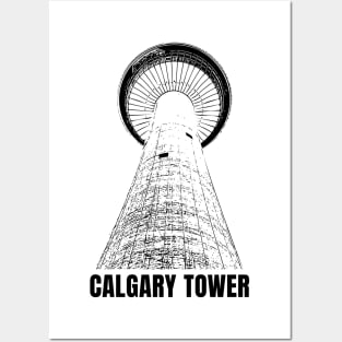 Calgary Tower Posters and Art